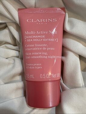 Clarins Pink Multi-Active Nuit Night Cream NEW UNUSED NO BOX